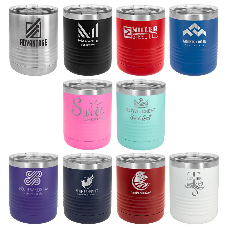 10 oz Polar Camel Rocks Tumbler. Choice of Color! Contact us for personalization options