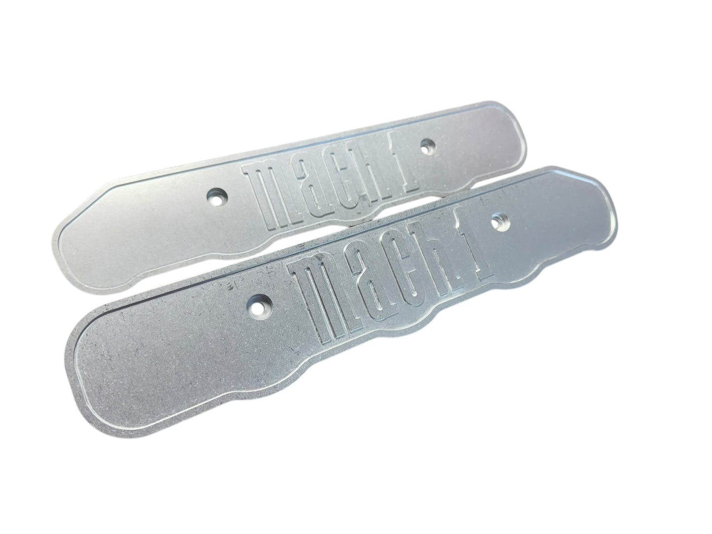 99-04 SCALLOPED EDGE RAW Ford Mustang Mach 1 4.6L Custom Coil Covers Valve Cover