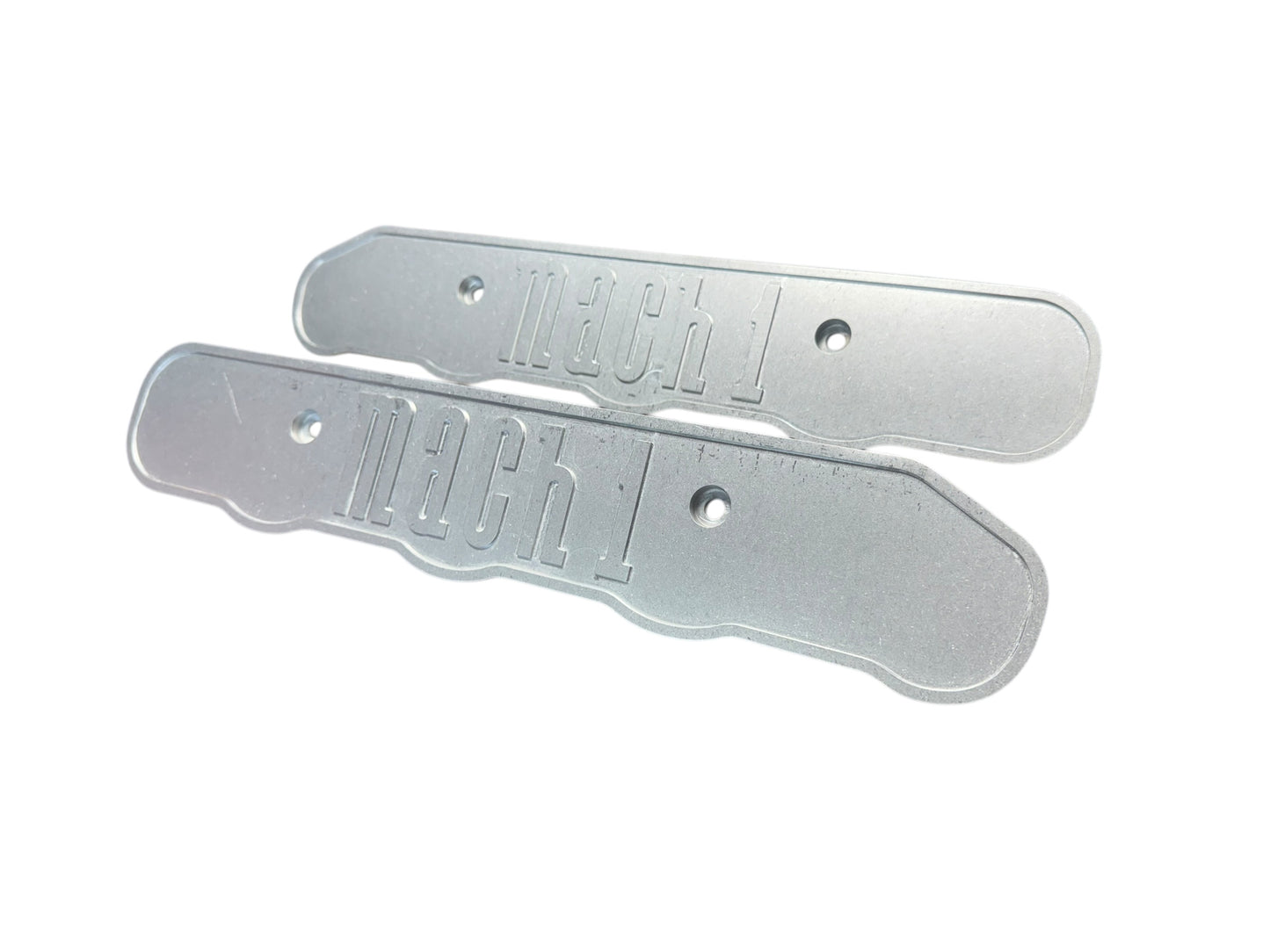 99-04 SCALLOPED EDGE RAW Ford Mustang Mach 1 4.6L Custom Coil Covers Valve Cover