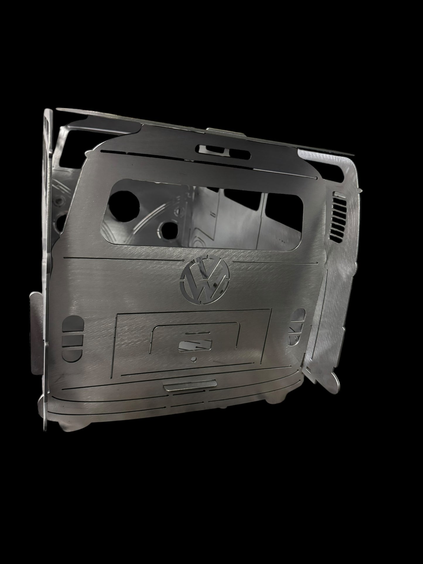 Fire Pit & Grill/VW Bus/Kombi/Outdoor Cooking/Portable Fire Pit Metal Wood Burning
