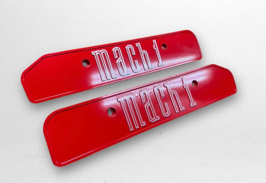 99-04 Ford Mustang Mach 1 SVT 4.6L Custom Coil Covers Valve Cover Black