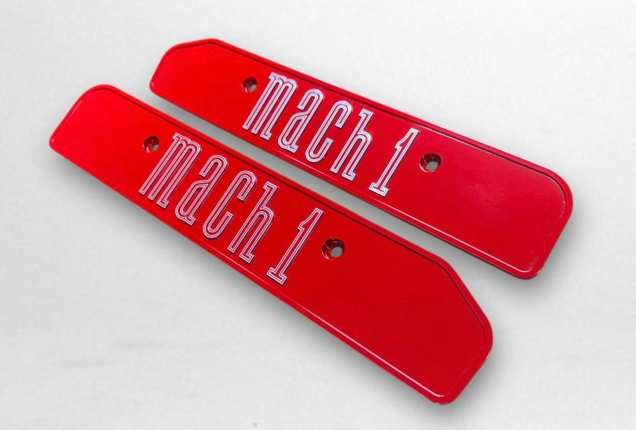 99-04 Ford Mustang Mach 1 SVT 4.6L Custom Coil Covers Valve Cover Black