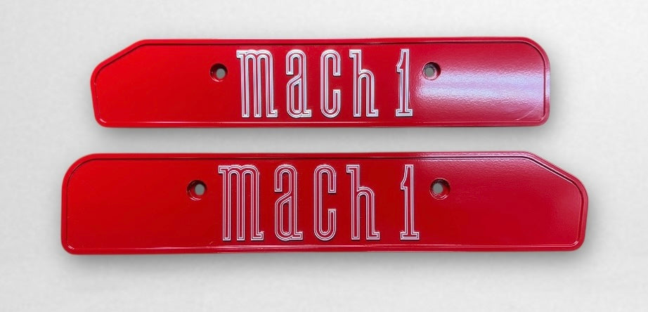 99-04 Ford Mustang Mach 1 SVT 4.6L Custom Coil Covers Valve Cover Black