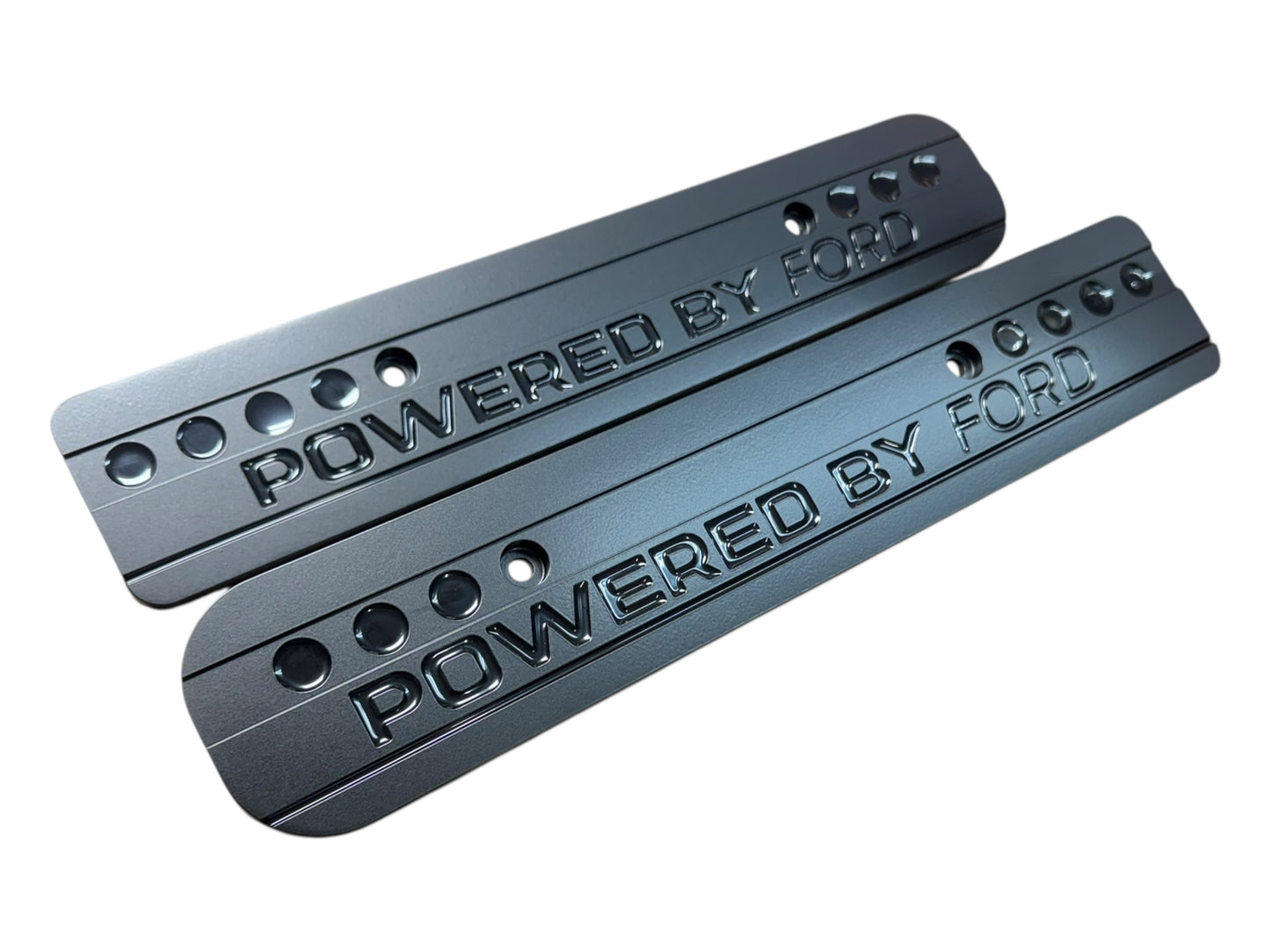 Black Semi-Matte Finish Powered by Ford 99-04 Ford Mustang Cobra SVT 4.6L Coil Covers