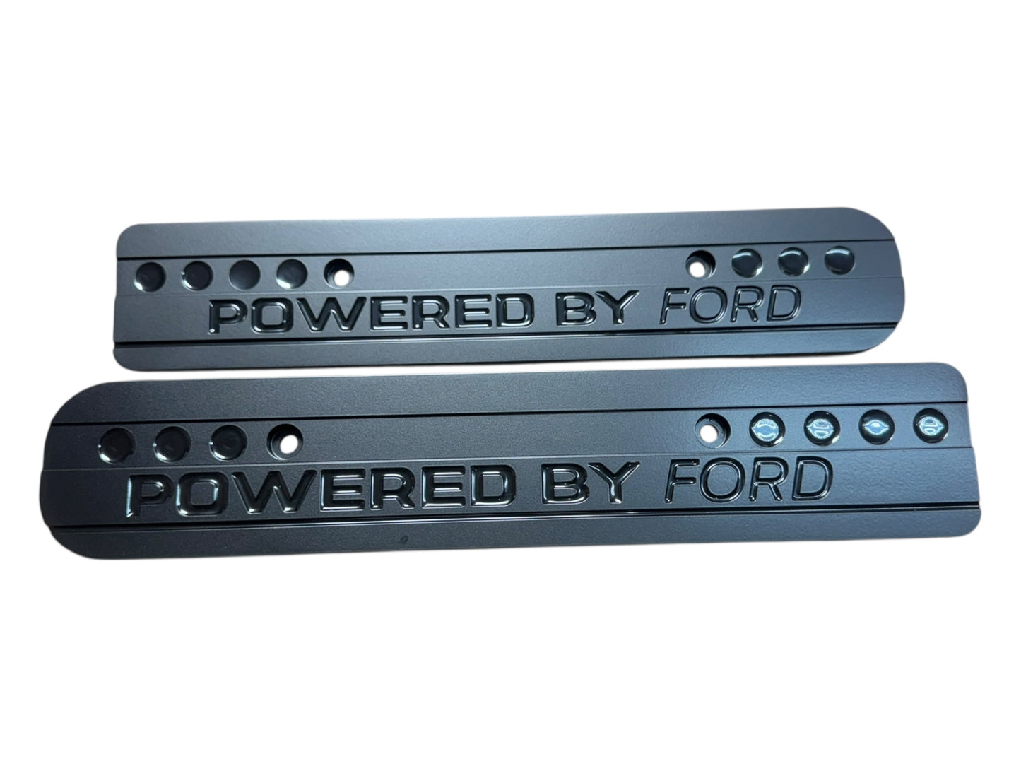 Black Semi-Matte Finish Powered by Ford 99-04 Ford Mustang Cobra SVT 4.6L Coil Covers