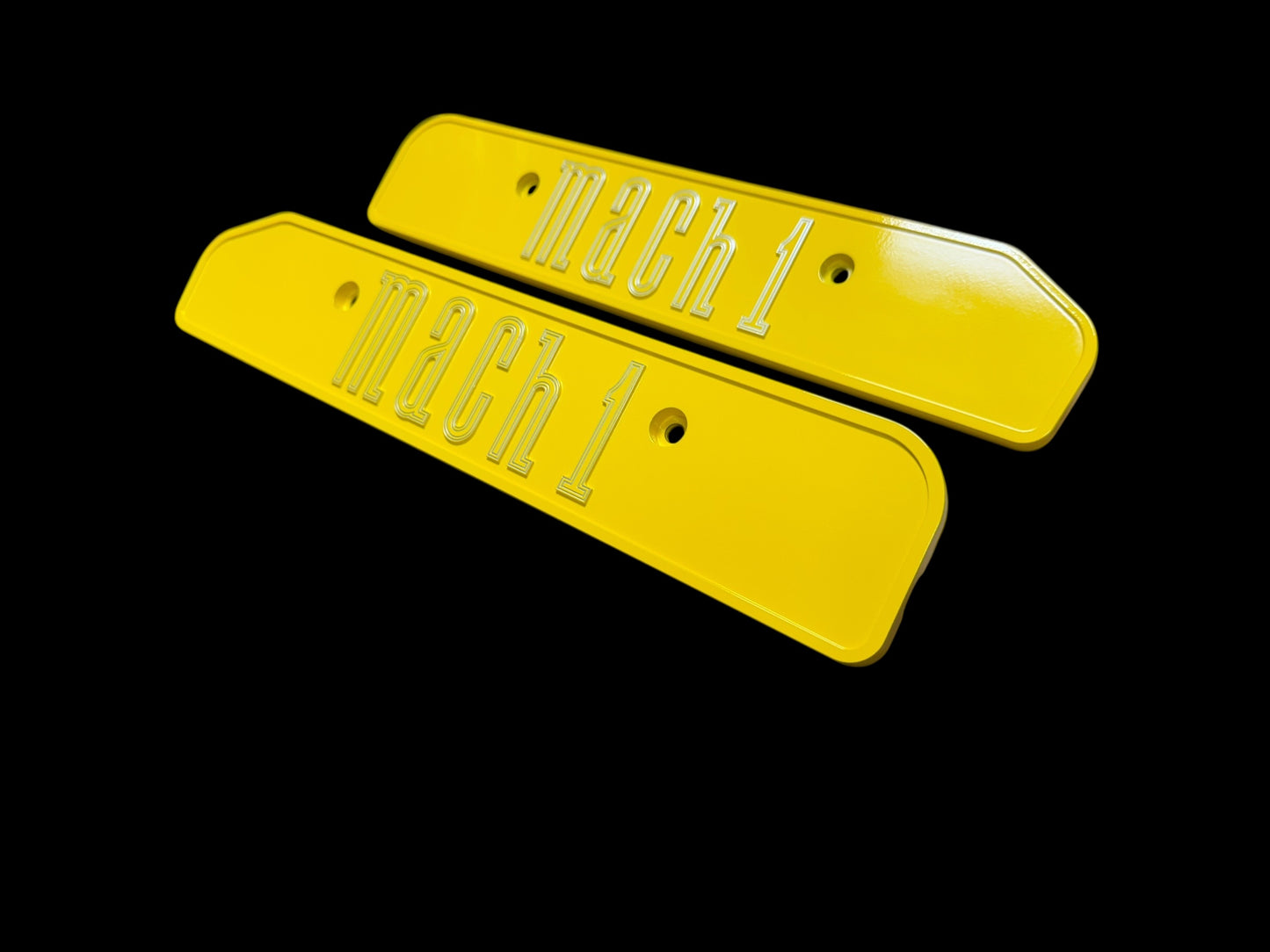 99-04 Ford Mustang Mach 1 SVT 4.6L Custom Coil Covers Valve Cover Azure Blue