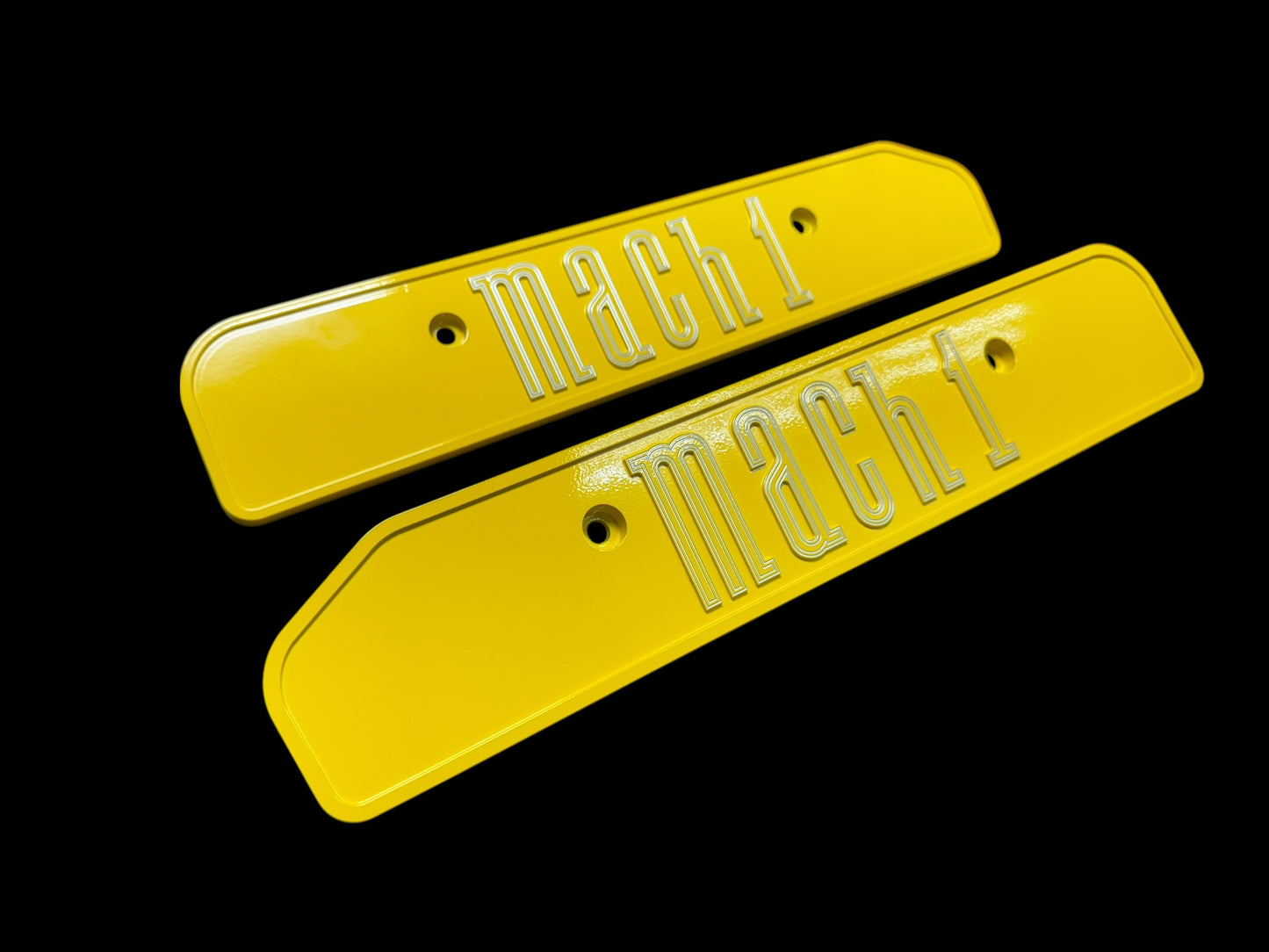 99-04 Ford Mustang Mach 1 SVT 4.6L Custom Coil Covers Valve Cover Azure Blue
