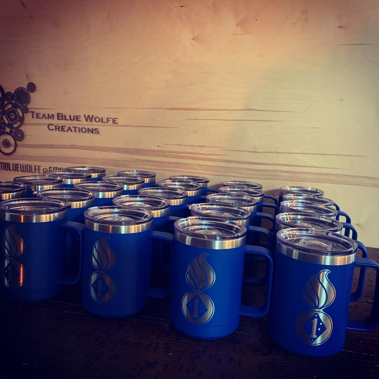15 oz Polar Camel coffee mug. Choice of Color! Contact us for personalization options