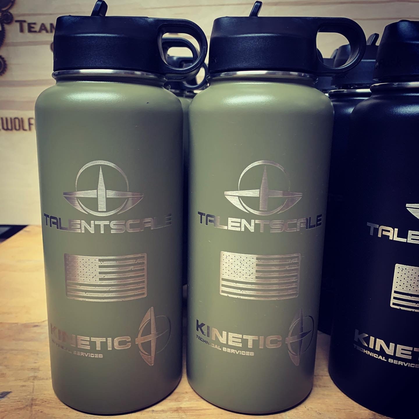 32 oz Personalized Water Bottle. Choice of Color! Contact us for personalization options