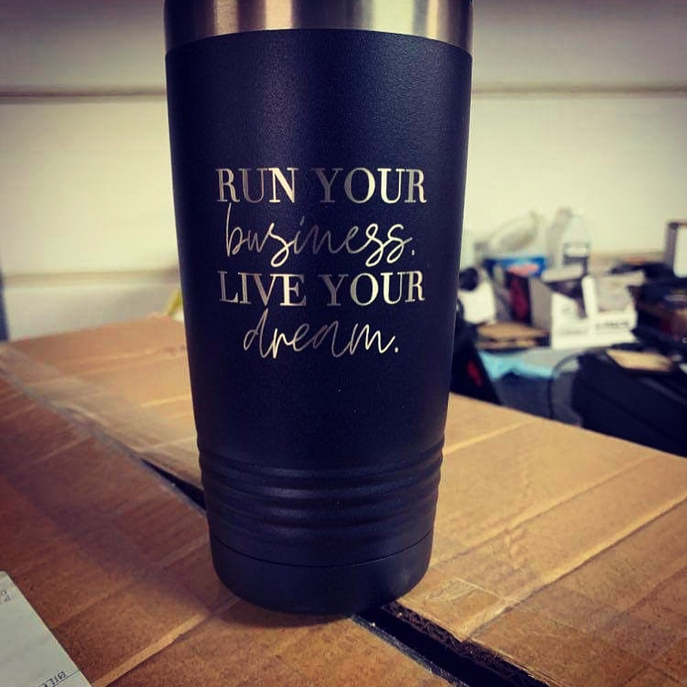 20 oz Polar Camel Tumbler. Choice of Color! Contact us for personalization options
