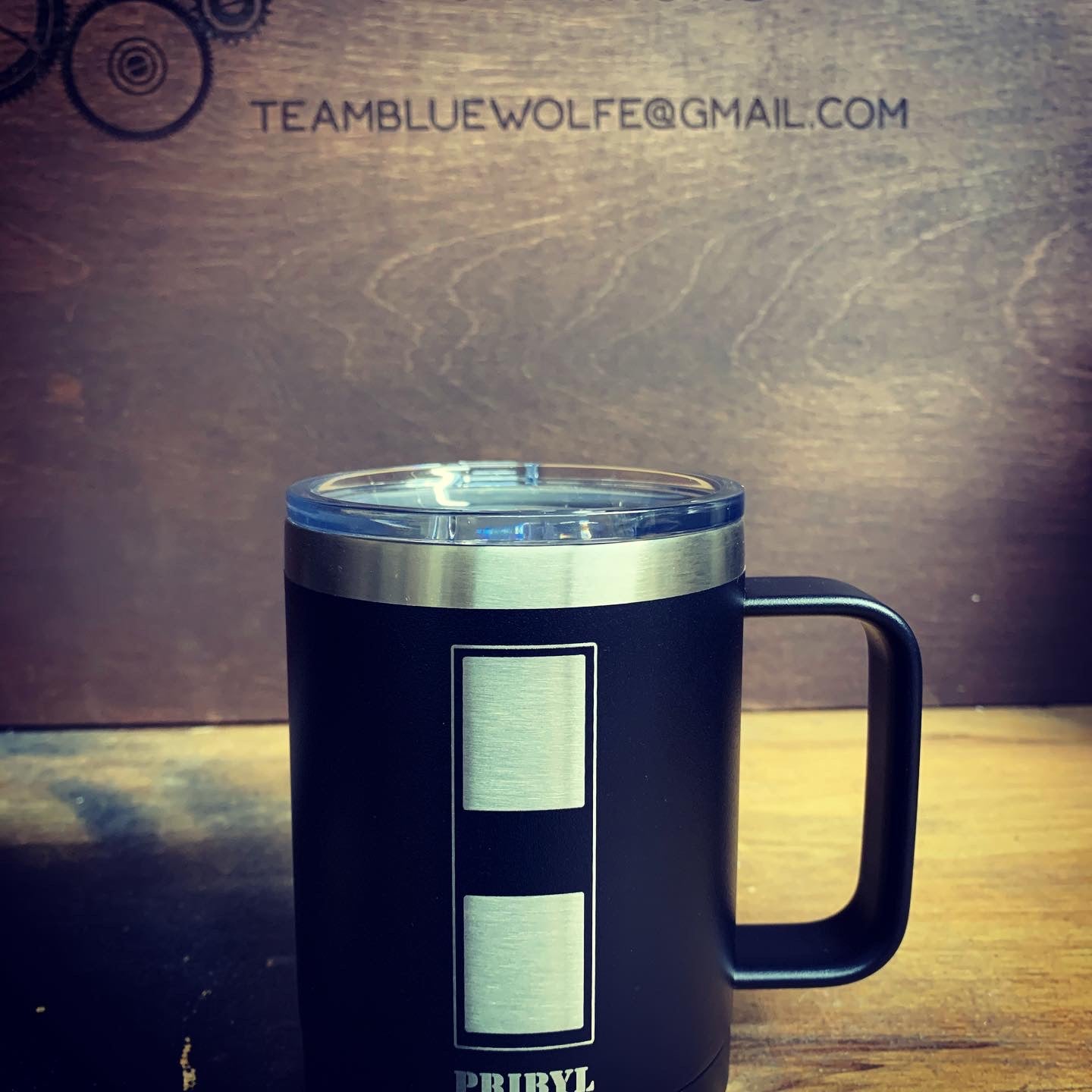 15 oz Polar Camel coffee mug. Choice of Color! Contact us for personalization options