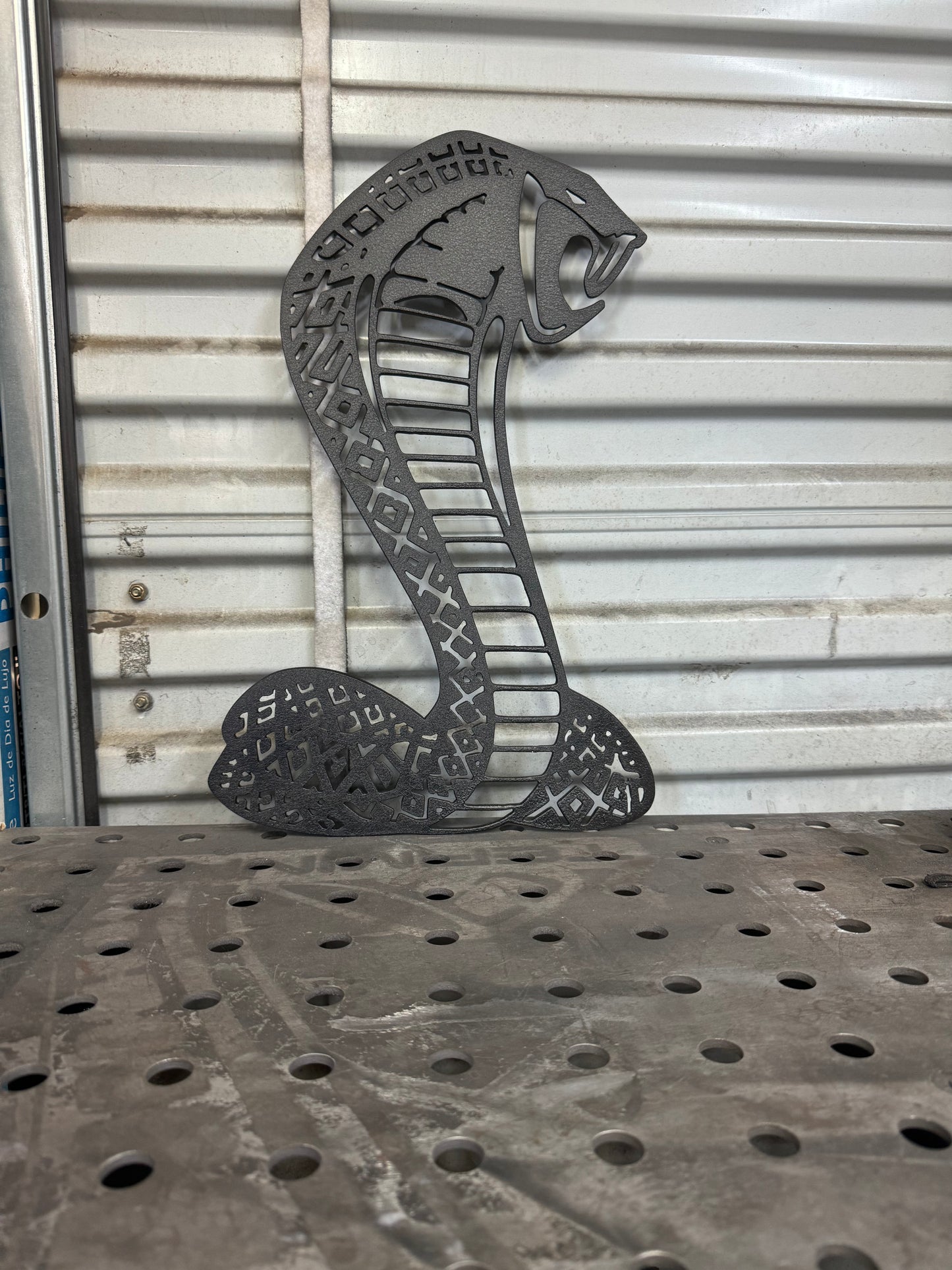 Cobra Snake Sign 18" Tall