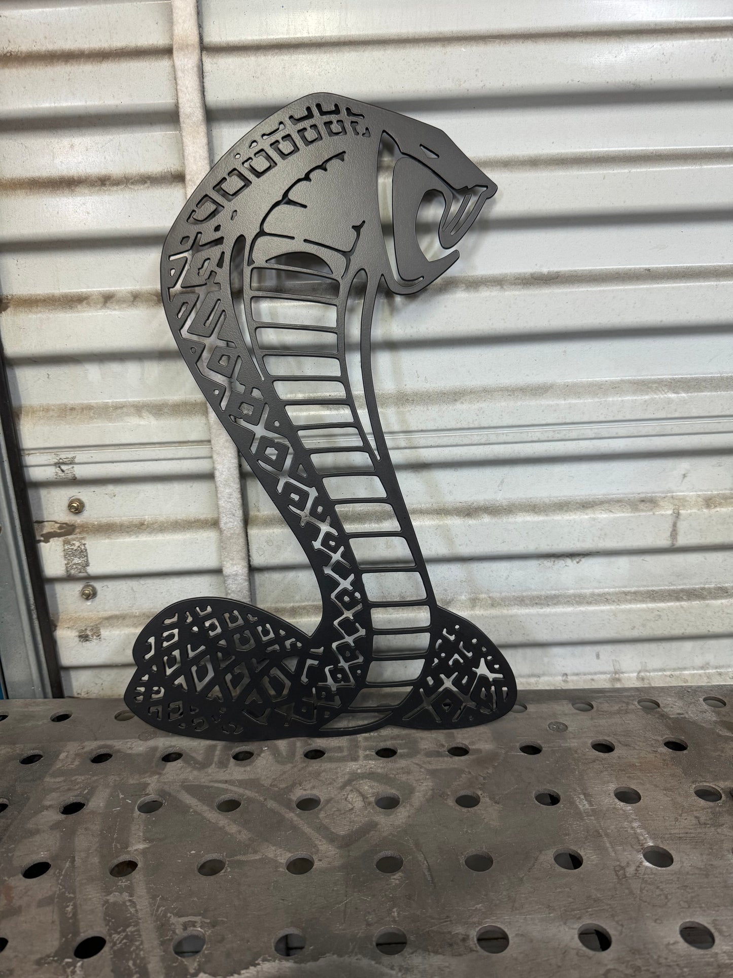 Cobra Snake Sign 18" Tall