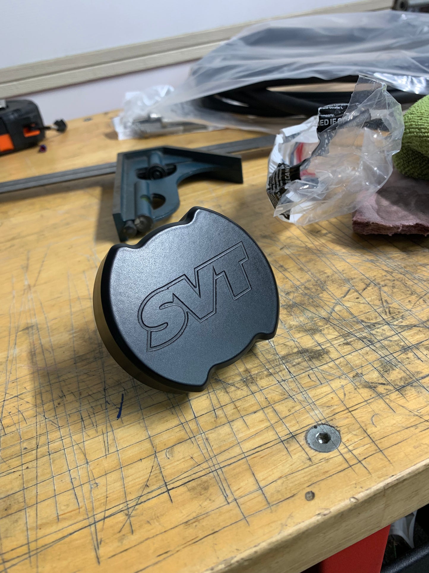 FORD MUSTANG Outlined SVT COBRA OIL CAP EC743 Motorcraft