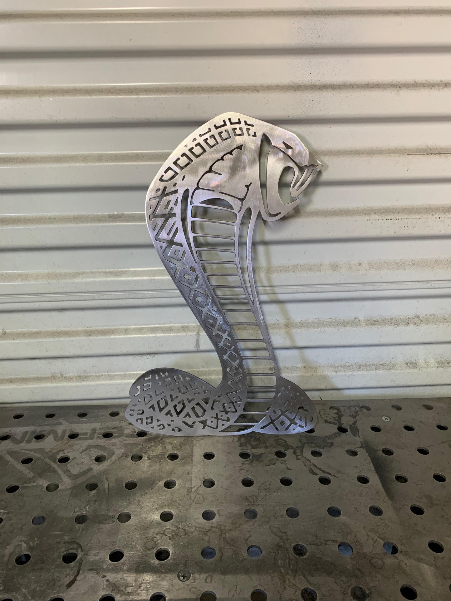 Cobra Snake Sign 18" Tall