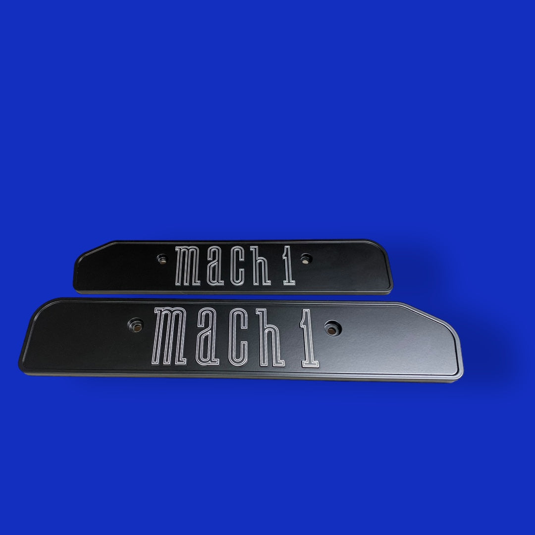 99-04 Ford Mustang Mach 1 SVT 4.6L Custom Coil Covers Valve Cover Black