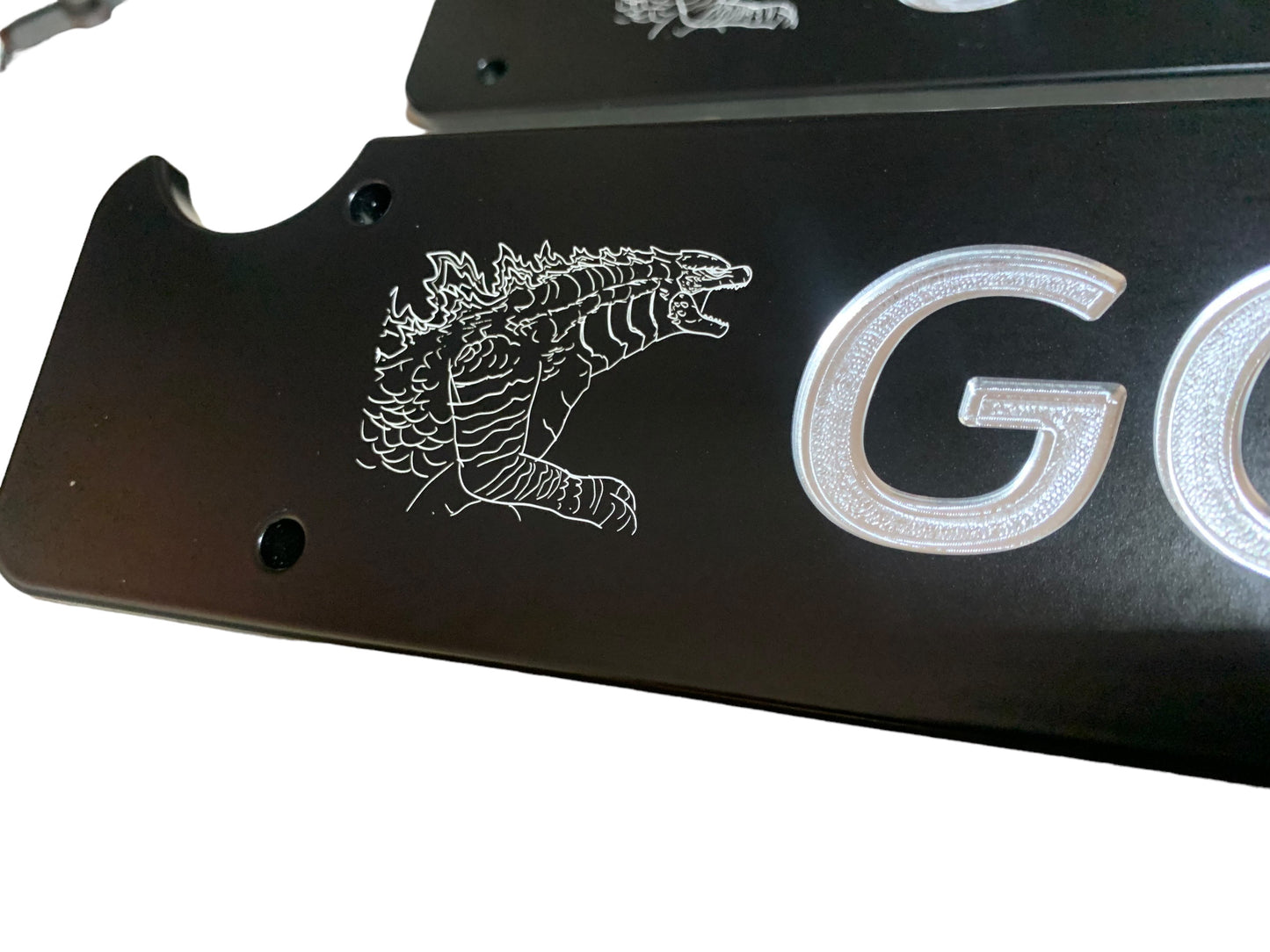 11-16 Coyote Ford Mustang Godzilla Coil Cover Plates Black Satin Powder Coat