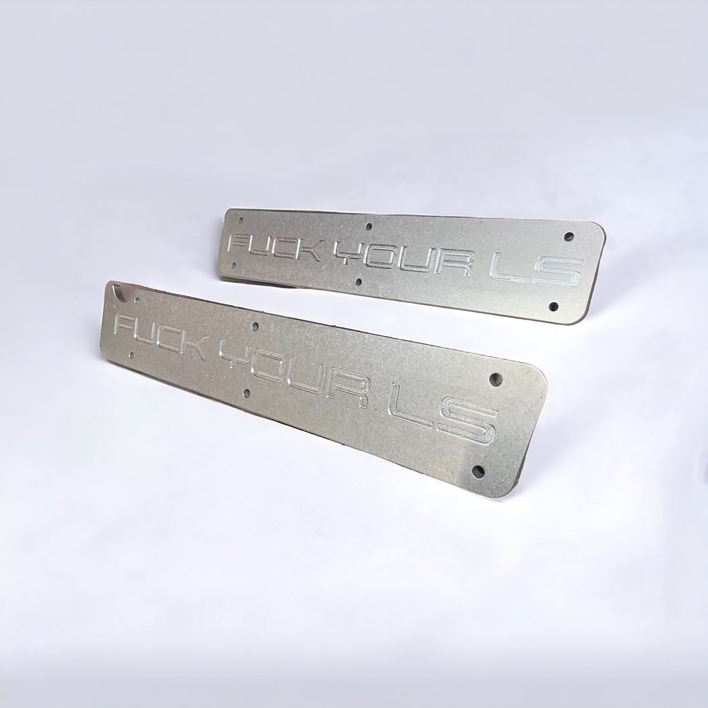 11-16 Coyote Ford Mustang F@#K Your LS Coil Cover Plates Matte