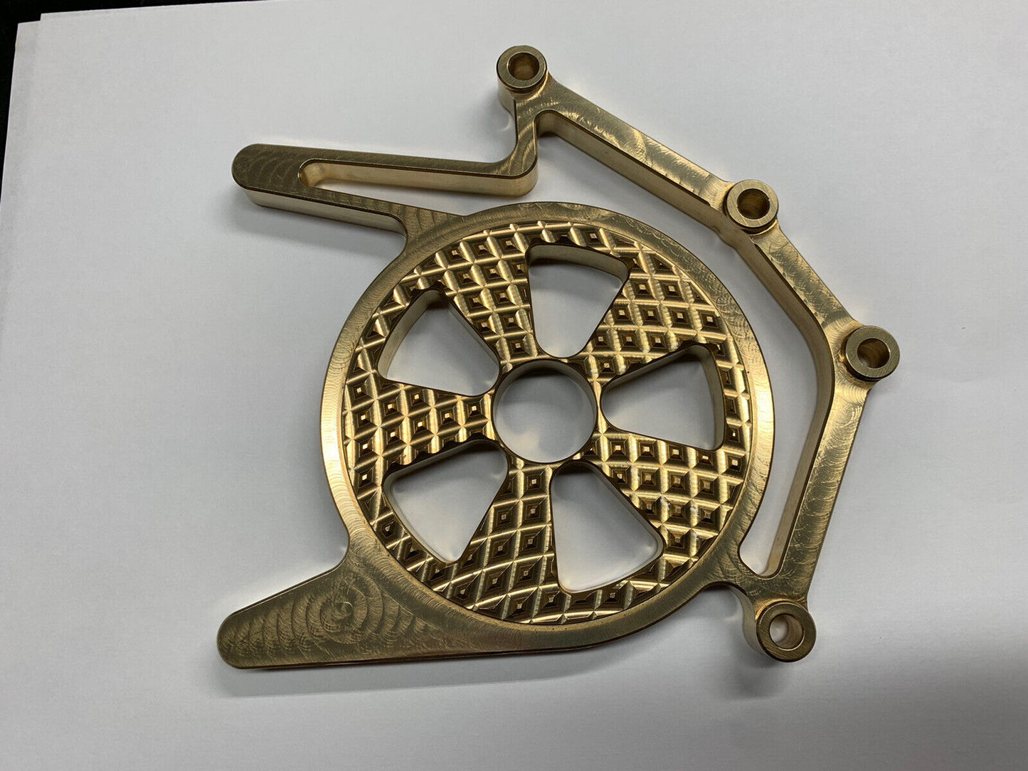 Triumph Speedmaster Bonneville Scrambler Thruxton Sprocket Cover Brass