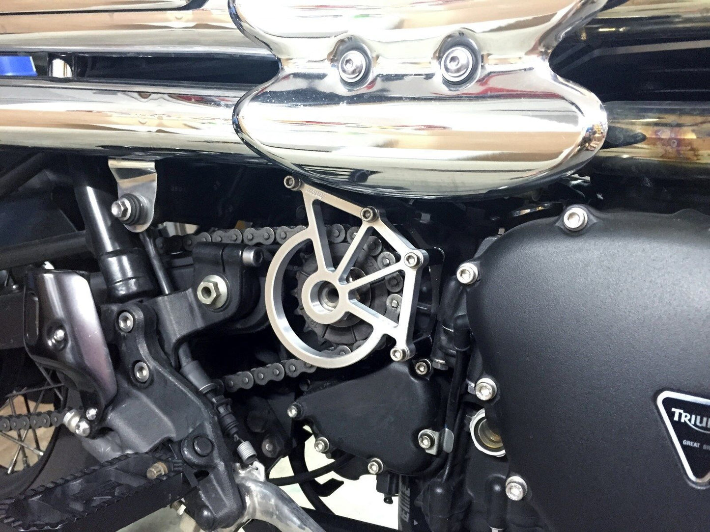 Triumph Speedmaster Bonneville Scrambler Thruxton Sprocket Cover TBW024
