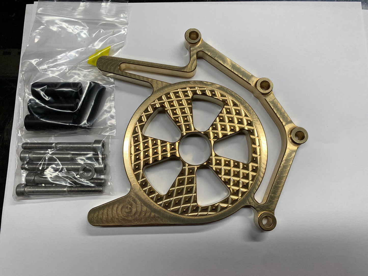 Triumph Speedmaster Bonneville Scrambler Thruxton Sprocket Cover Brass