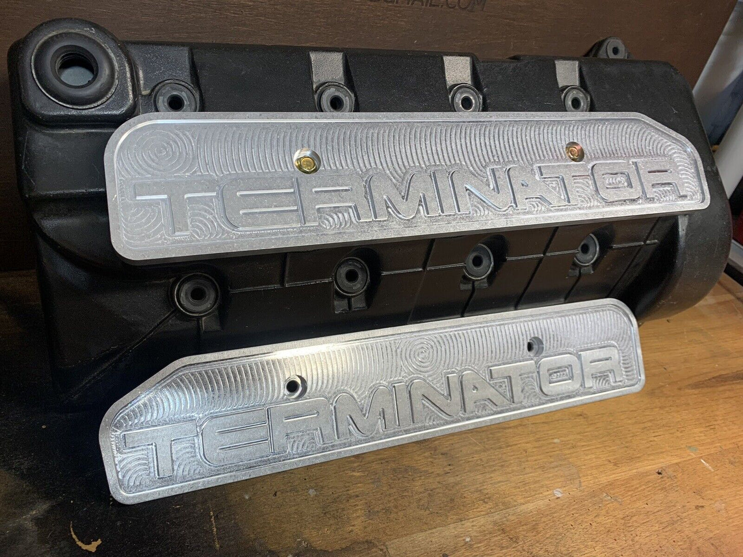 NEW Matte Finish 03-04 Ford Mustang Cobra SVT 4.6L Custom Coil Covers Terminator