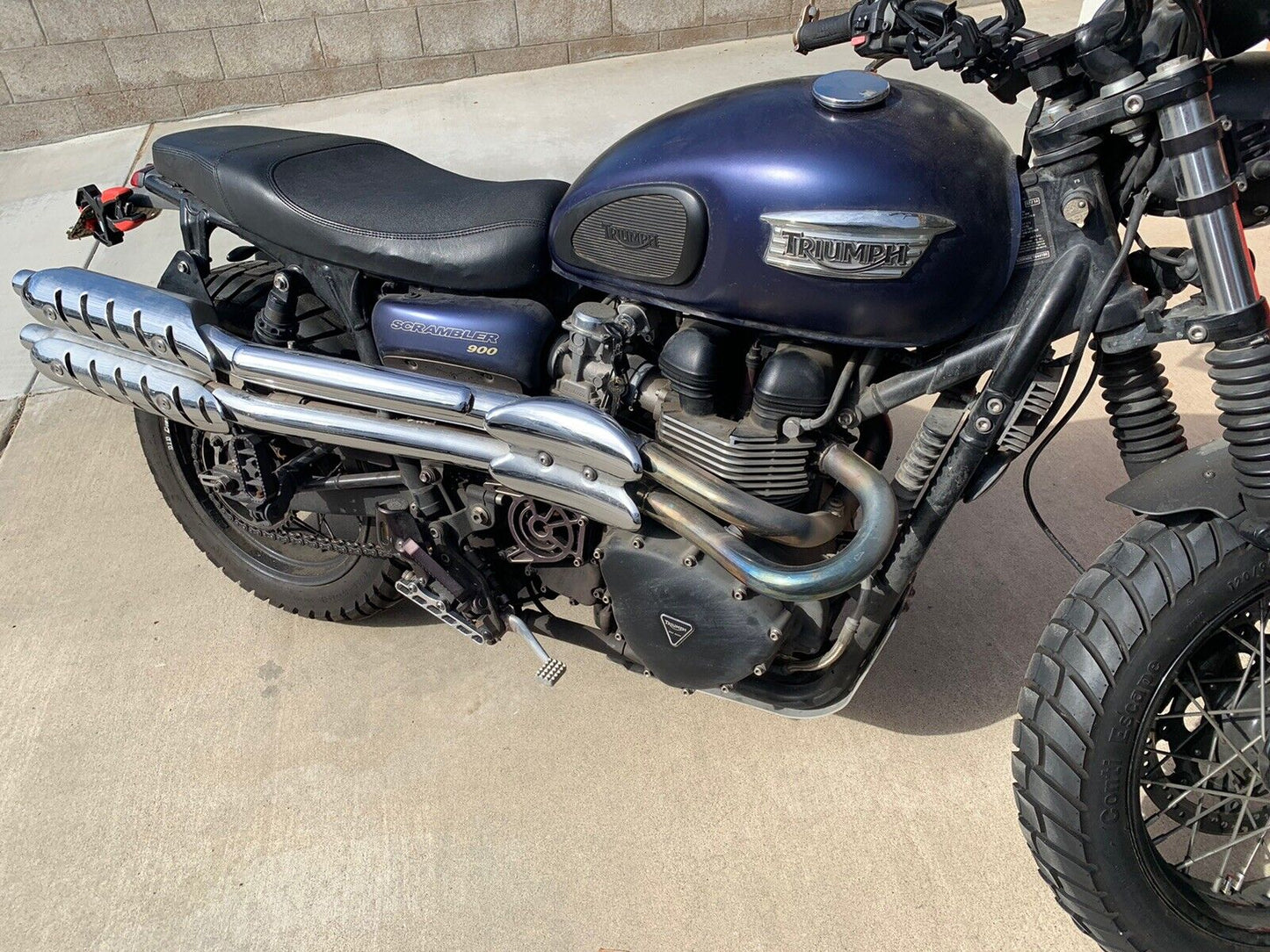 Triumph Speedmaster Bonneville Scrambler Thruxton Shiny Rear Brake Guard