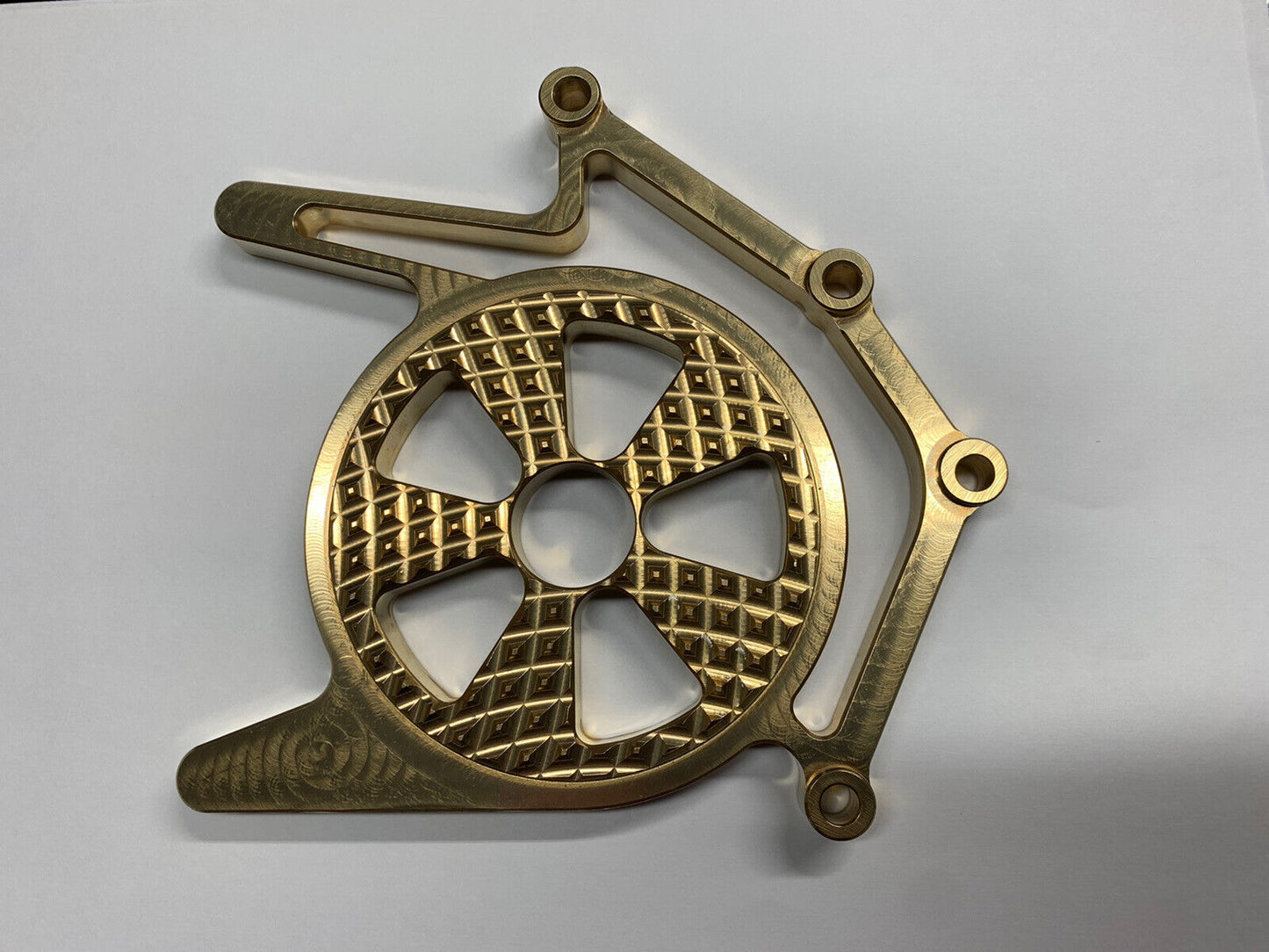 Triumph Speedmaster Bonneville Scrambler Thruxton Sprocket Cover Brass