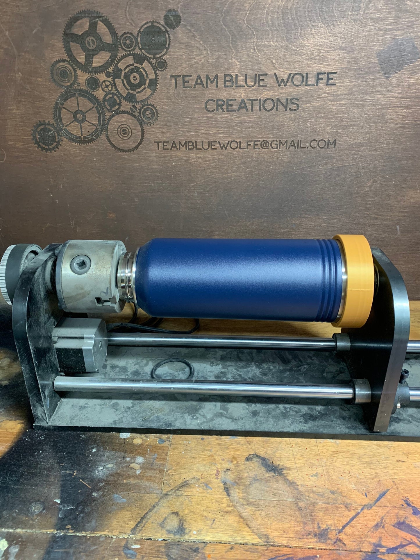 Polar Camel 32oz Alignment Tool for Laser Rotary Setup