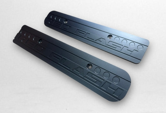 RED FLASH! Ford Mustang 4.6L Custom Coil Covers Valve Cover Black