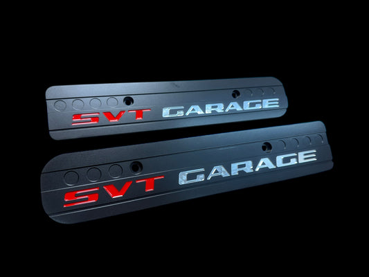 SVT GARAGE Ford Mustang 4.6L Custom Coil Covers Valve Cover Black