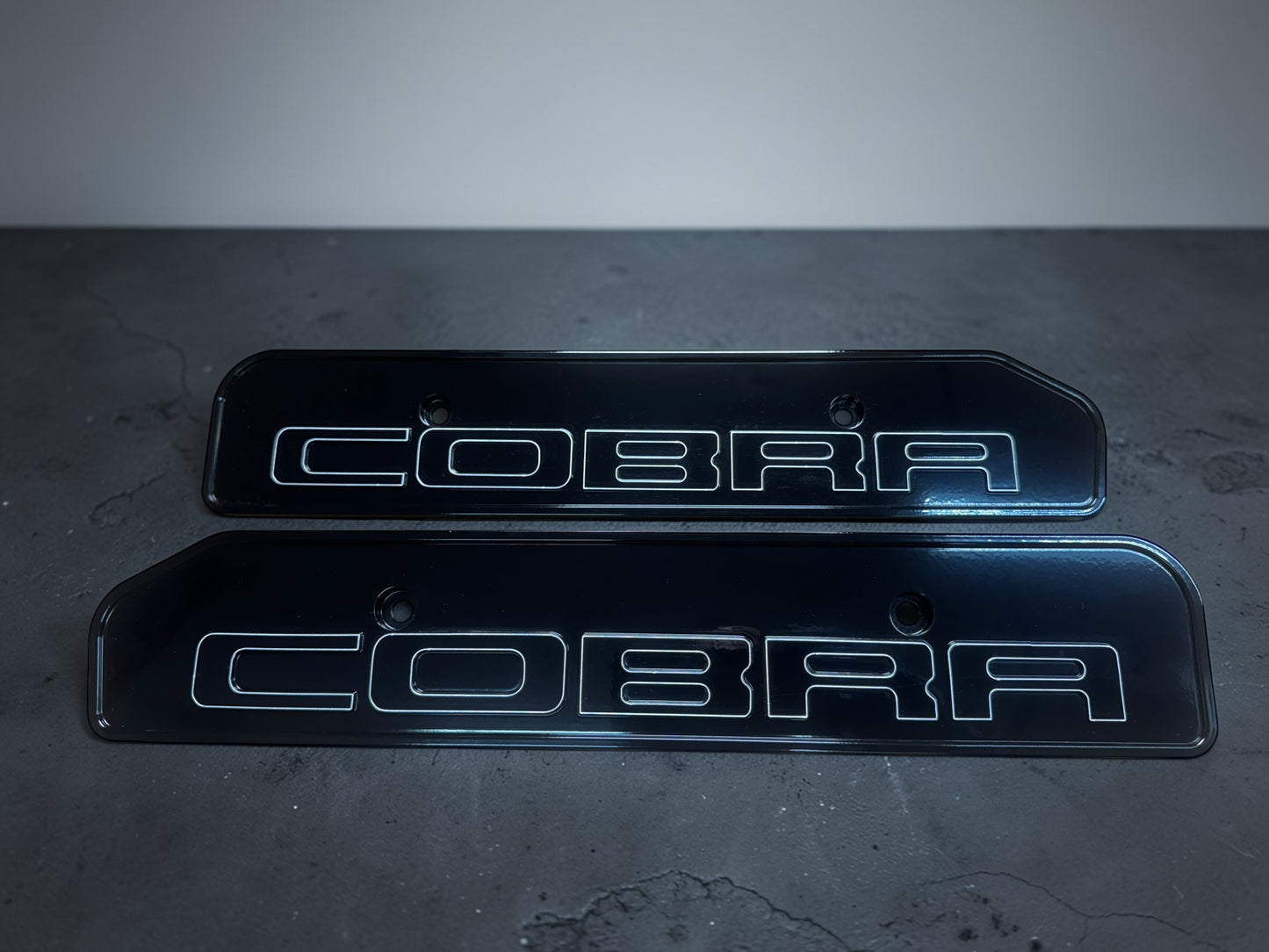 99-04 Ford Mustang COBRA SVT 4.6L Custom Coil Covers Valve Cover Semi Blk Matte