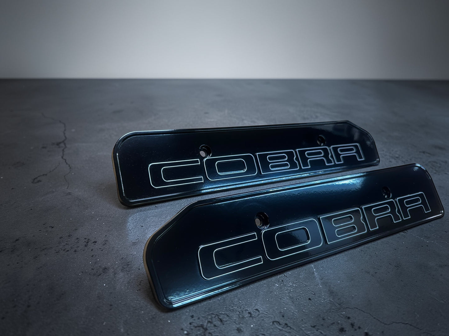 99-04 Ford Mustang COBRA SVT 4.6L Custom Coil Covers Valve Cover Semi Blk Matte