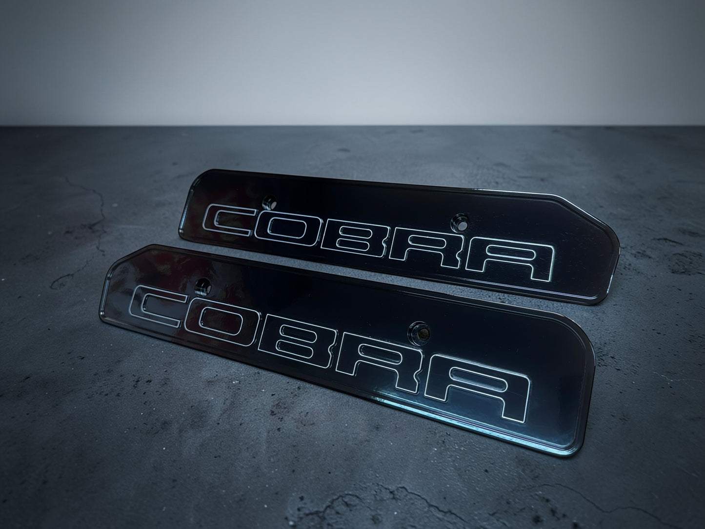 99-04 Ford Mustang COBRA SVT 4.6L Custom Coil Covers Valve Cover Semi Blk Matte