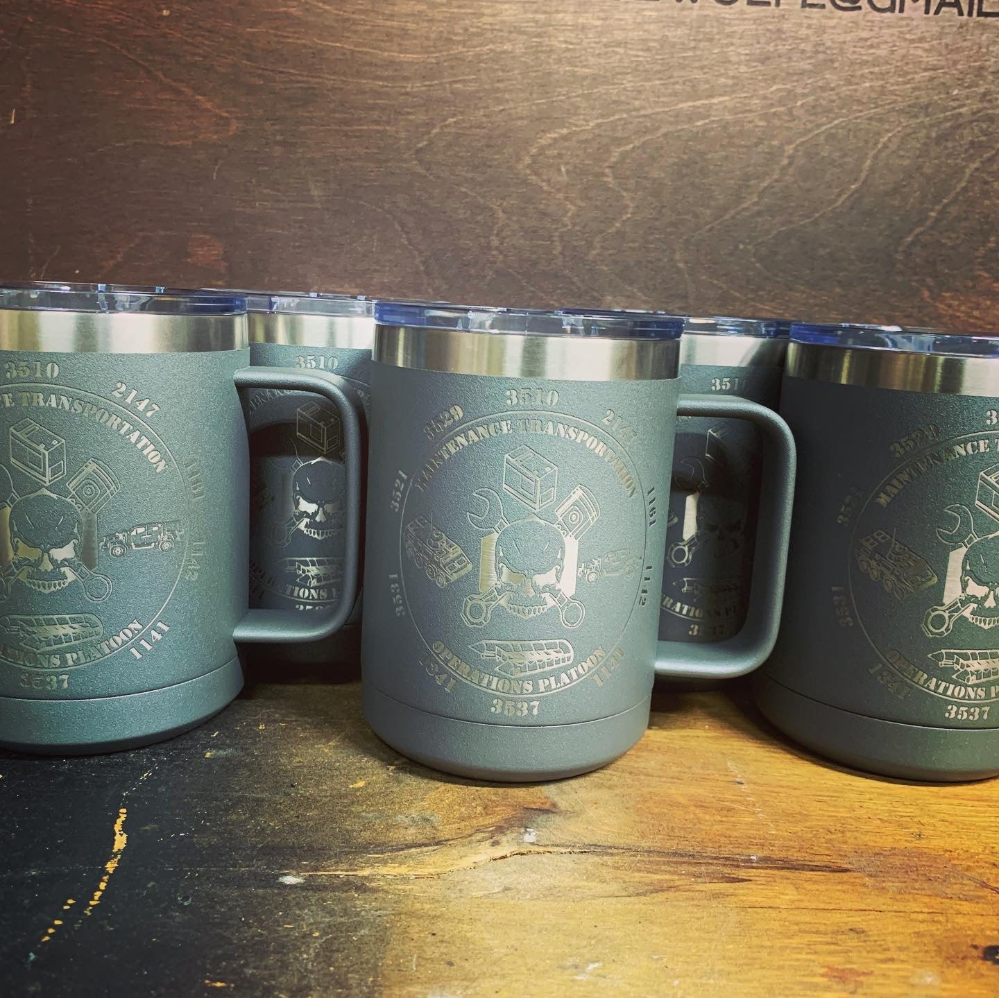 15 oz Polar Camel coffee mug. Choice of Color! Contact us for personalization options