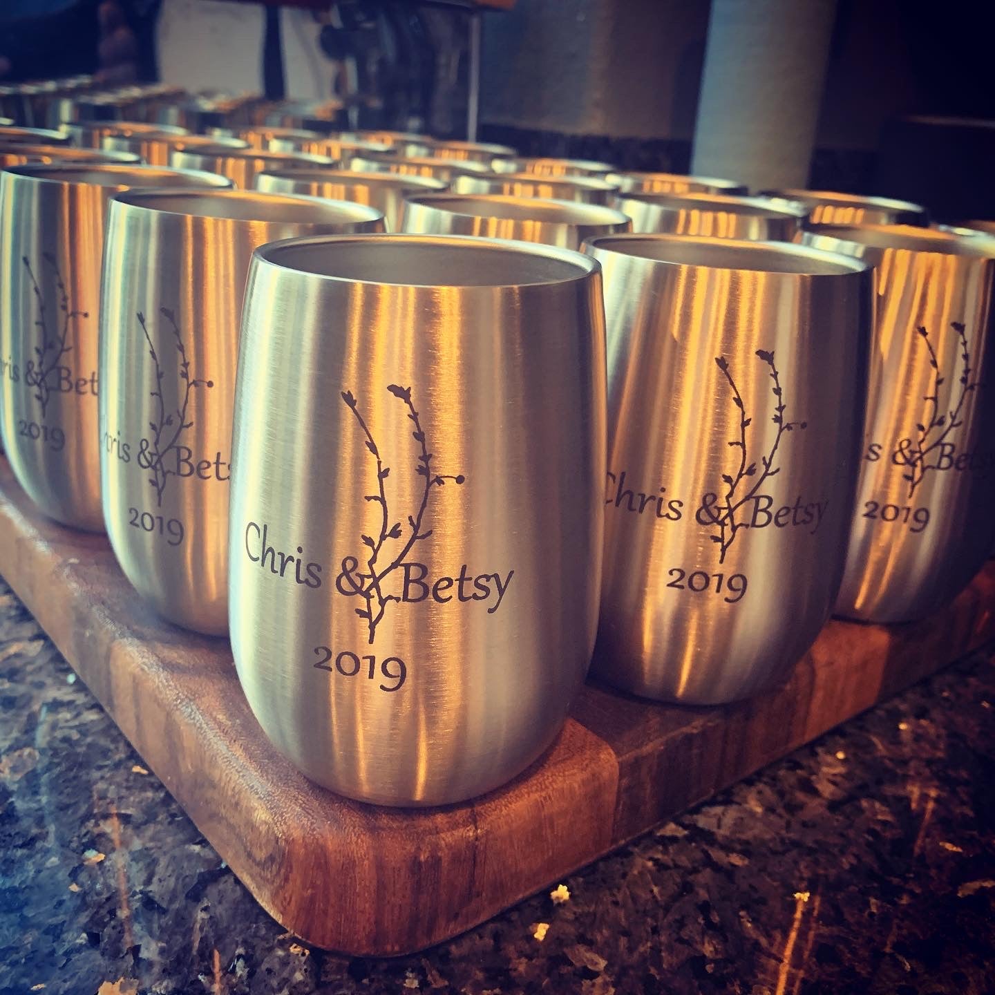 12 oz Polar Camel Wine Tumbler. Choice of Color! Contact us for personalization options