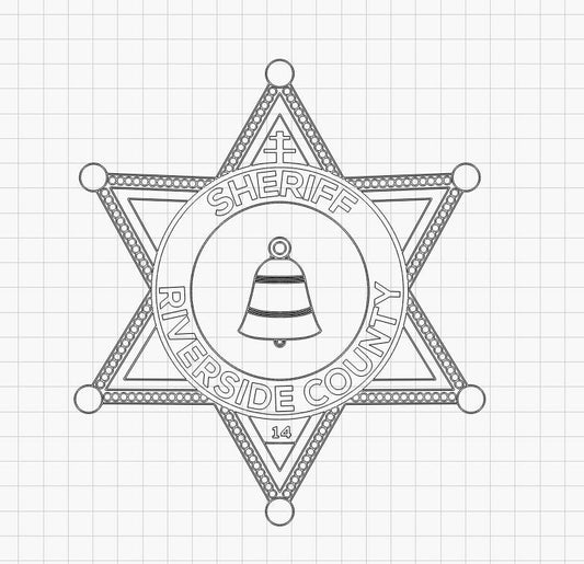 Riverside County Sheriff SVG File